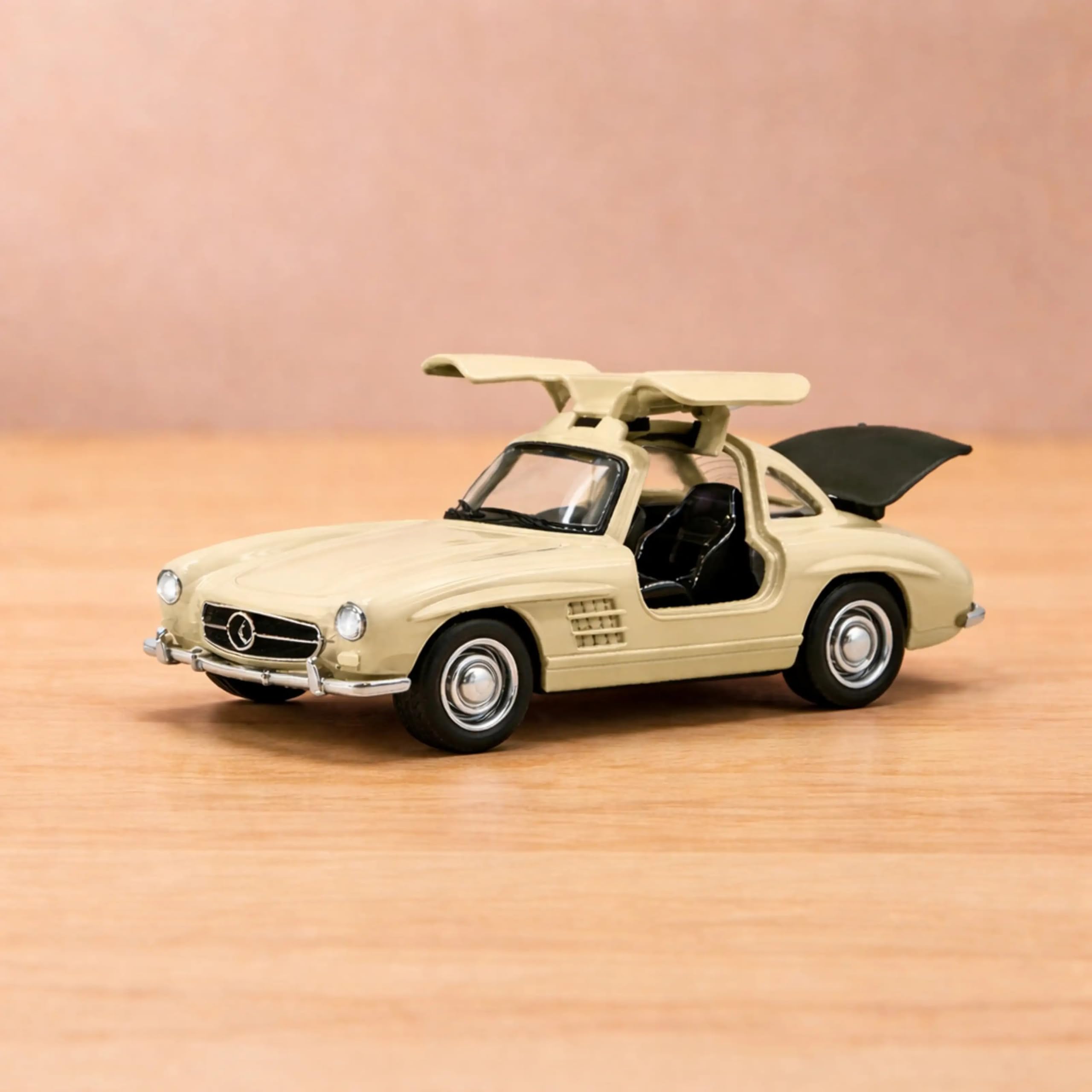 【超希少】Mercedes Benz 300 SL Gullwing プラモデル Zunbella Mercedes-Benz 300 SL Gullwing Die-Cast Metal Toy Car, 1